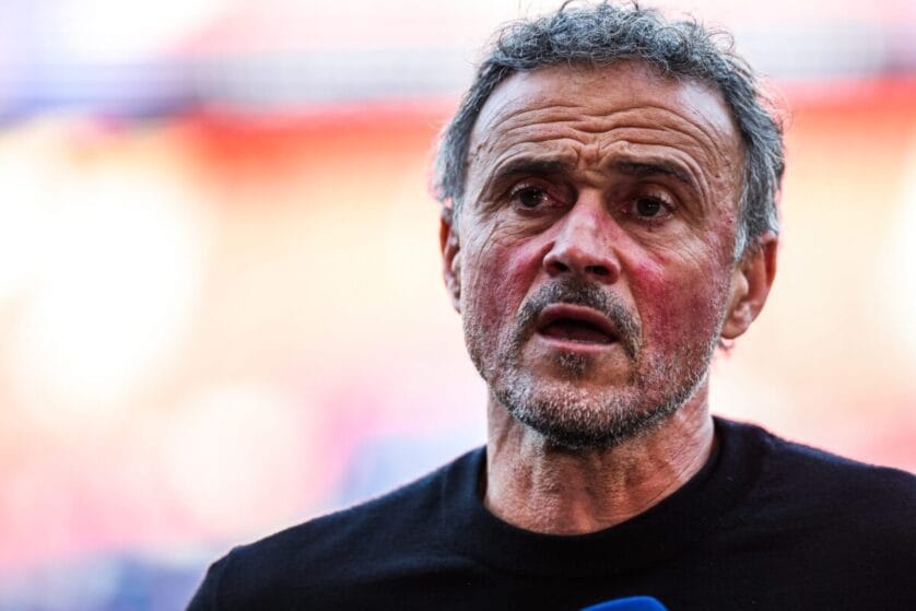 Luis Enrique PSG RC Lens