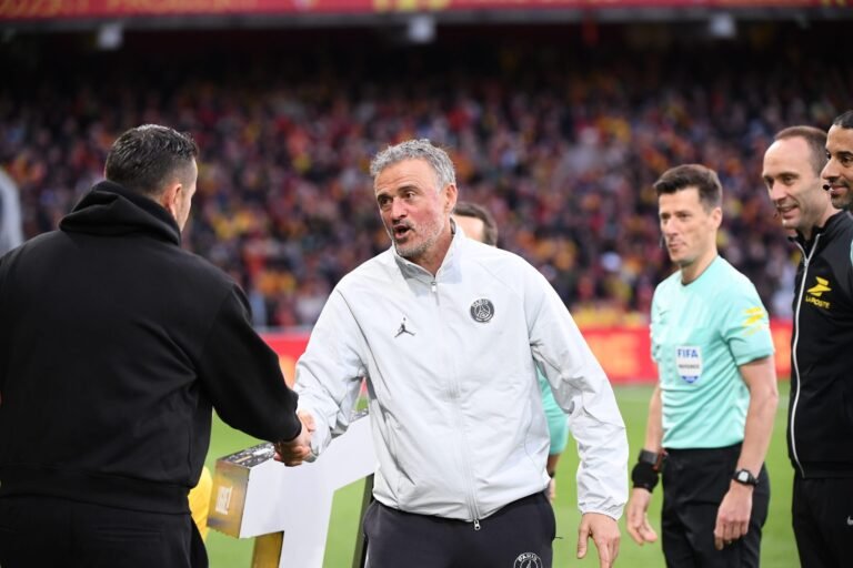 Luis Enrique RC Lens PSG