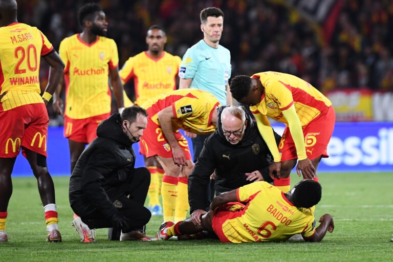 Pierre Sage Samson Baidoo OL RC Lens